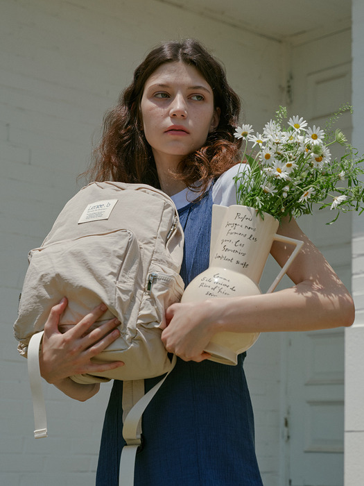 페더 백팩 아이보리 Feather backpack Ivory