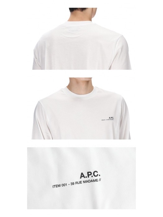 로고 COFBT H26285 AAB 남성 코튼 티셔츠