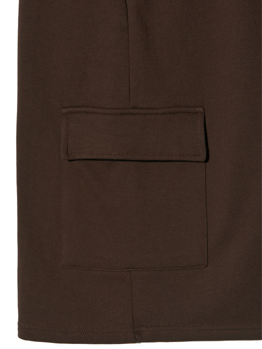 OFFICIAL CARGO MIDI SKIRT (BROWN)