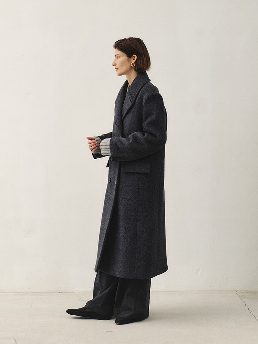 RTW PREMIUM WOOL DOUBLE COAT_2COLORS