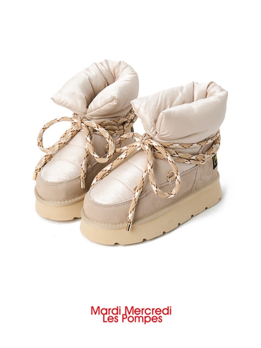 [단독]REMPLIR BOOTS_IVORY