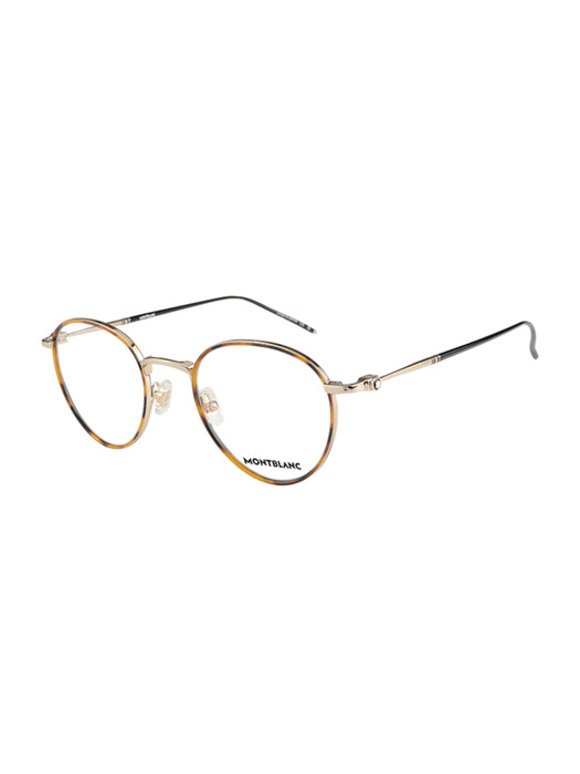 [몽블랑] 명품 안경테 MB0162O 003 라운드 메탈 남자 여자 안경
