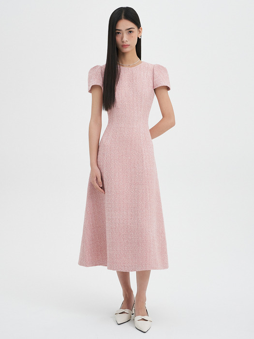 Adeline Tweed Dress - Long(2color)