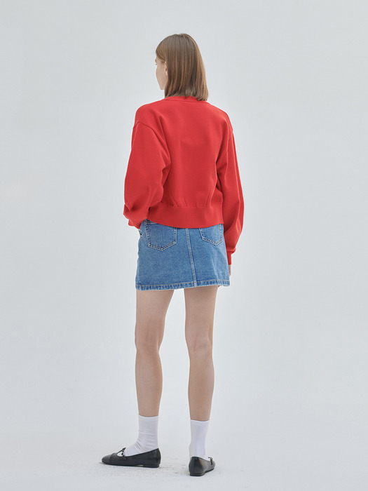 24SN stella pocket cardigan [RED]