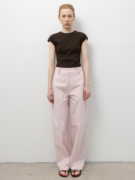 Pure Curve Pants_Ice Pink