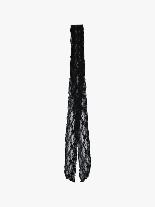 LACE MUFFLER_BLACK