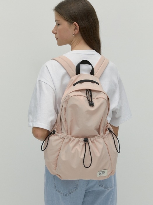 travel backpack - light pink