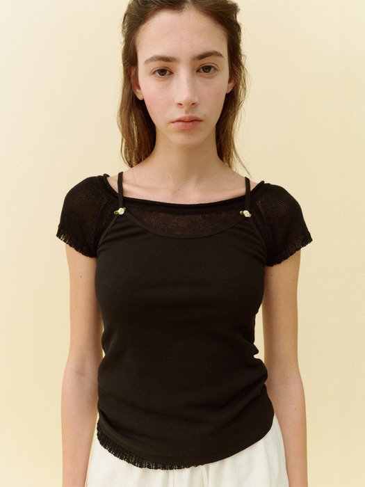 Noto Tank Top in Black