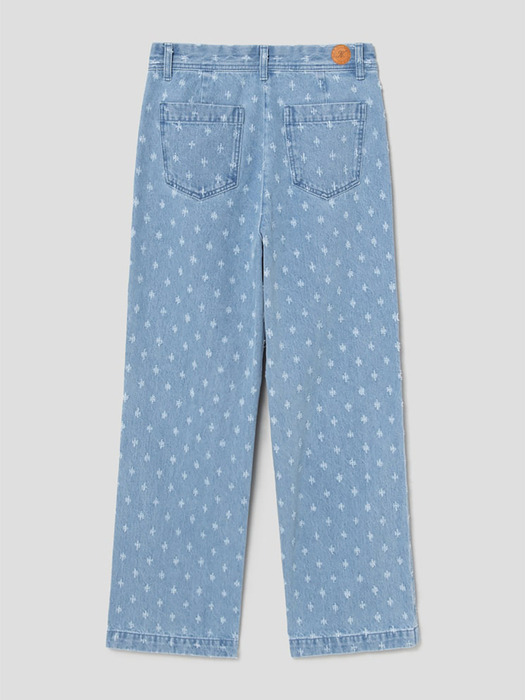 [kojean H] Straight Fit Denim Pants  Sky Blue (WE4821C28Q)