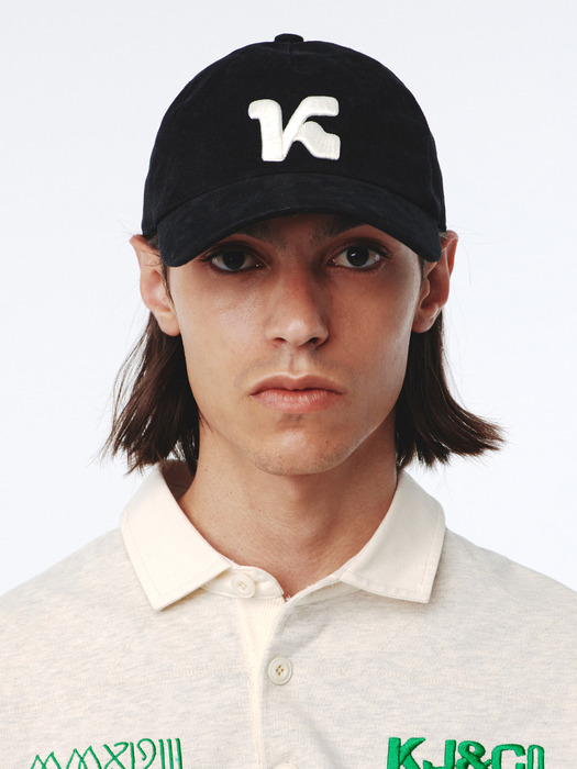 K Symbol Cap UNISEX Black