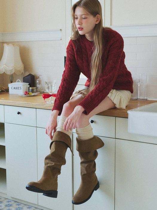 [단독]Knee High boots_Lauren_RCA026B_4cm