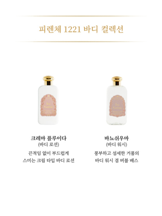 바뇨쉬우마 엔젤 디 피렌체 라이트패키지 (바디워시) 6313931004300