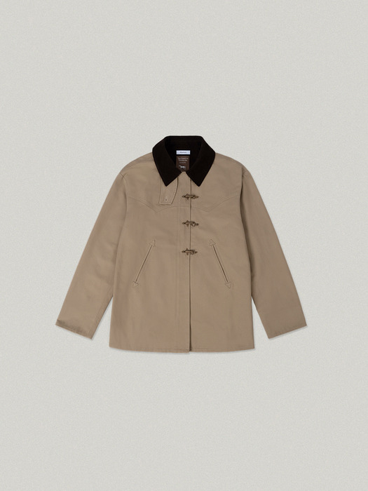 WESTERN WORKWEAR JACKET [BEIGE]