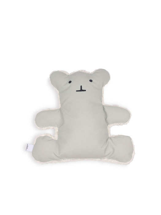 Baby Bear Pillow White