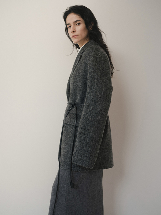 RTF ALPACA SEMI DOUBLE BLAZER [HAND MADE]