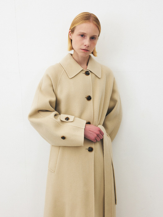 TFF CASHMERE SINGLE HAND MADE COAT [PREMIUM]_2COLORS