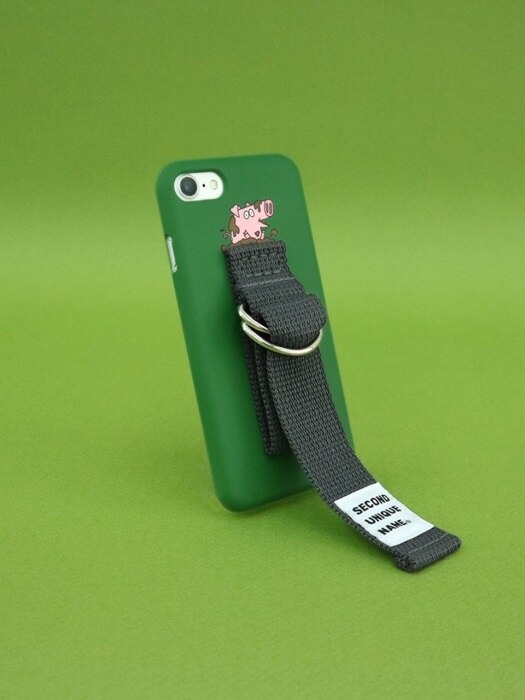 SUN CASE MEDIUM GREEN DEEP GRAY (ILLUST)