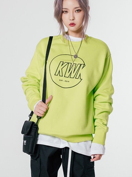 18 FW KWK Sweatshirt_Neon
