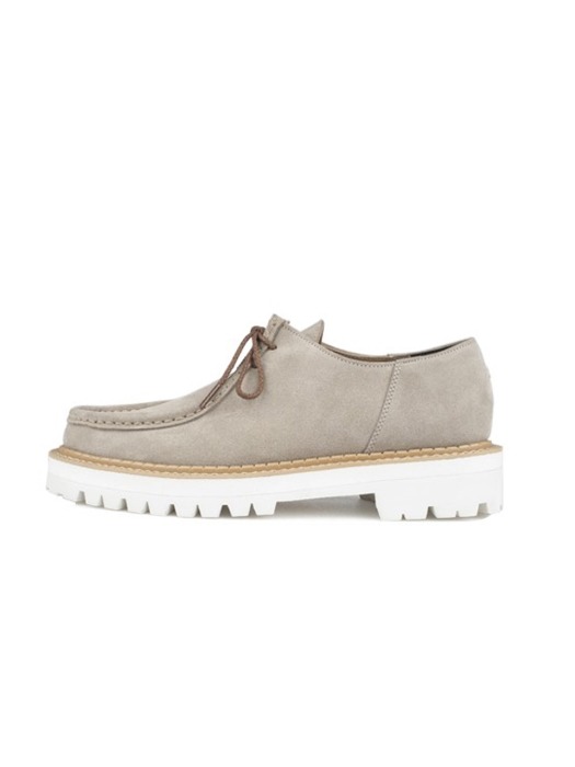 WHITE OVER SOLE TYROLEAN SHOES - Beige