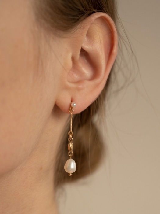 Classic Pearl ``````````drop`````````` Earring