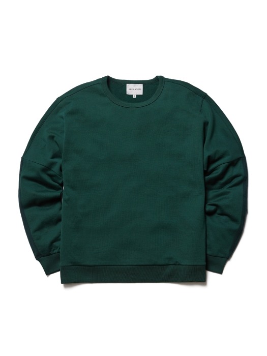 OVERTURE PATCH SWEATSHIRT-DARK GREEN