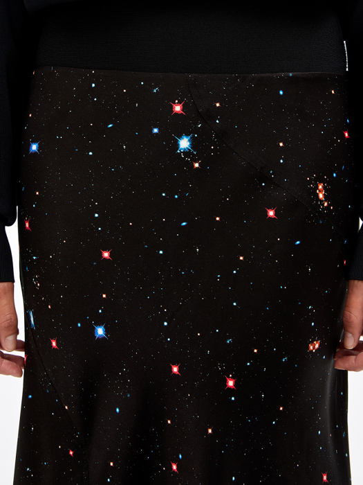 Cosmic stars skirt_B206AWS012BK