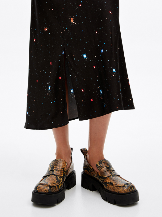 Cosmic stars skirt_B206AWS012BK