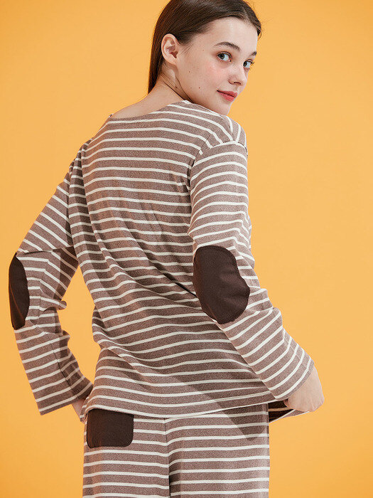 Women`s Ava Stripe Pajama Set