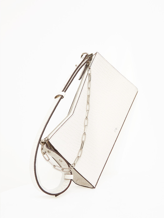 [단독]MINI BENT BAG CREAM