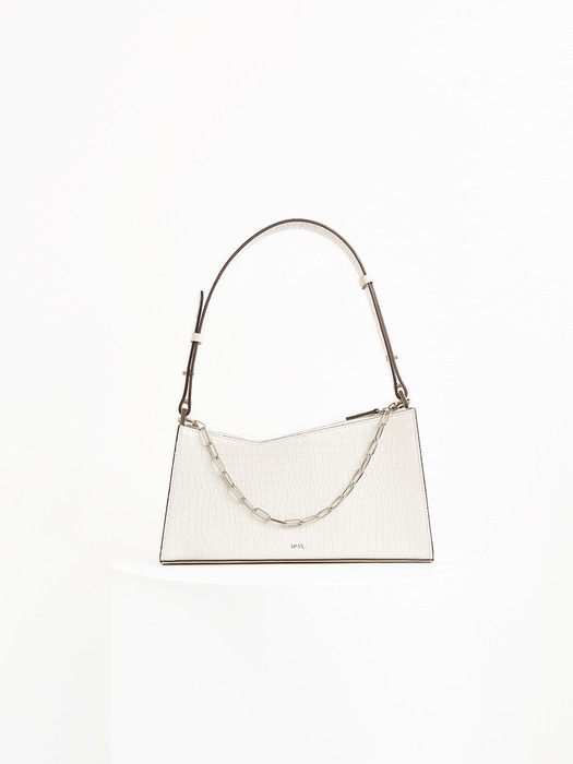 [단독]MINI BENT BAG CREAM