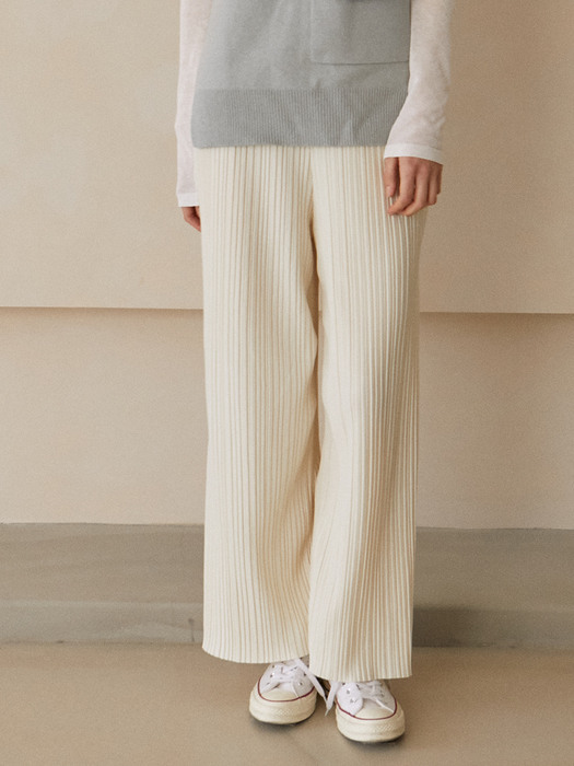 Mua Pleated Pants_Cream