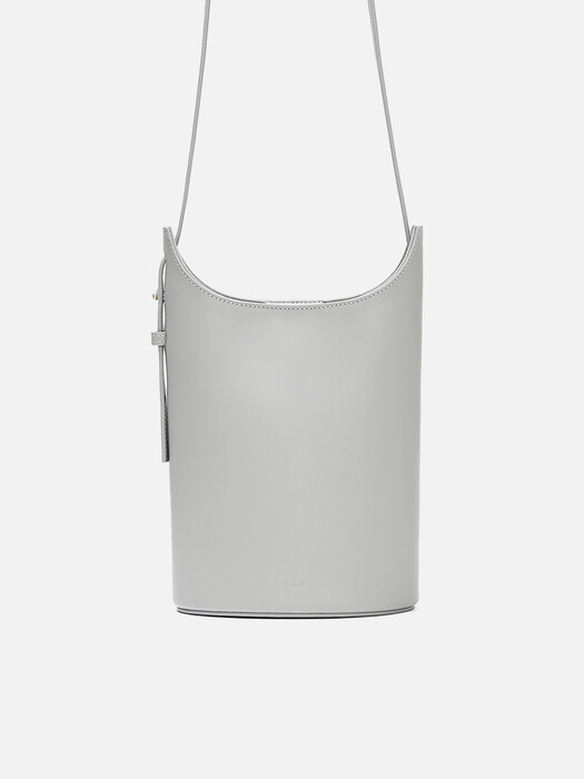 Mini juty crossbody bag Light gray