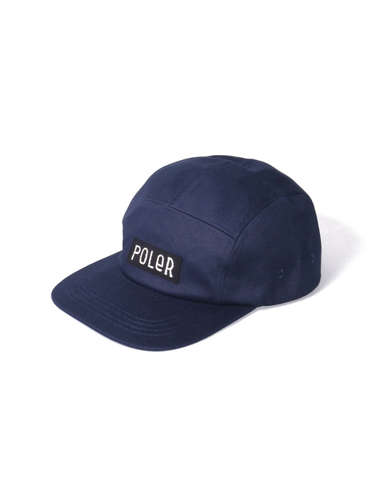 FURRY FONT 5PANEL DRAWCORD CAP NAVY