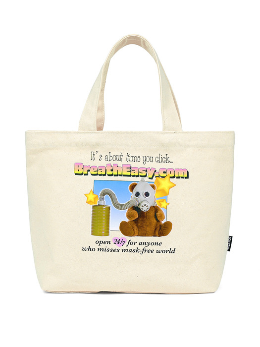 Teddy Online ad. Tote Bag Natural 