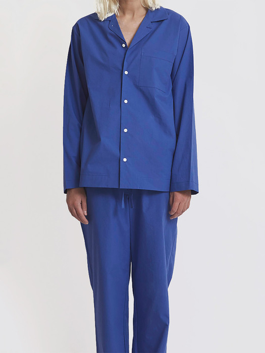 100% Cotton Pajamas for Unisex (Blue)