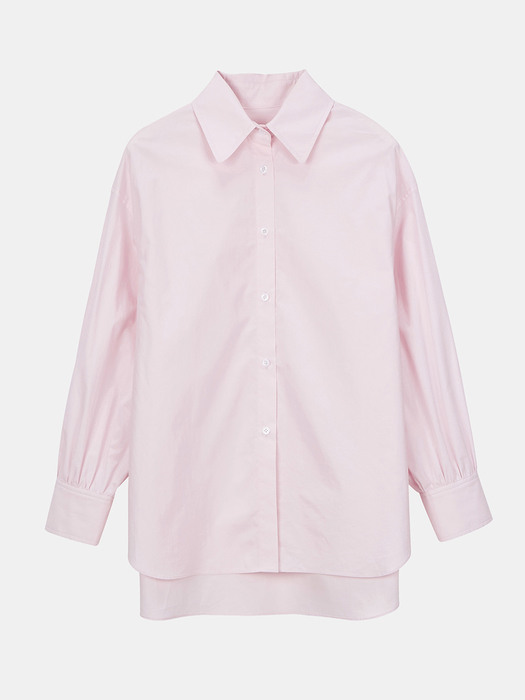 Everyday Oversized Shirt_Pink