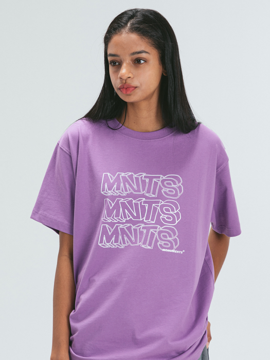 SKETCH LOGO T-SHIRTS (PURPLE)