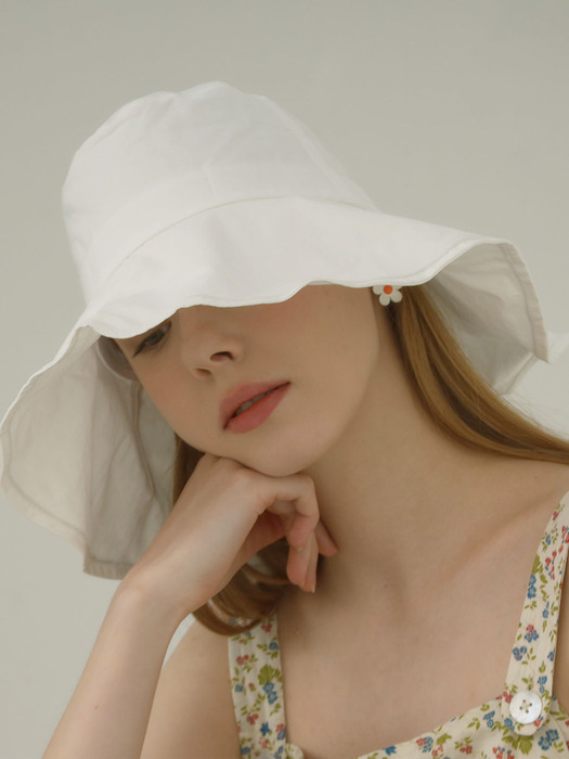 [단독] plover wide bucket hat (3color)
