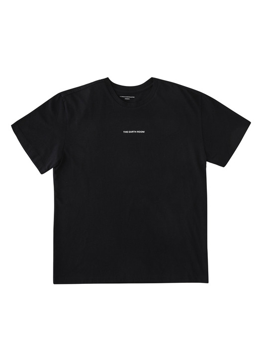[EXCLUSIVE] THE EARTH ROOM T-SHIRTS, BLACK