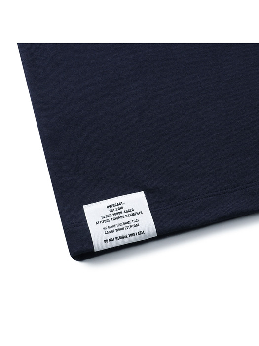 ACADEMY EMBROIDERY T-shirts (NAVY)
