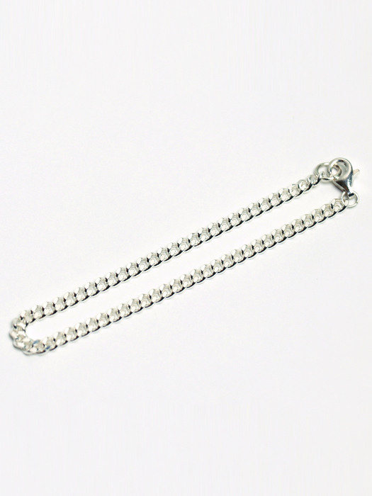 silver classic chain bracelet