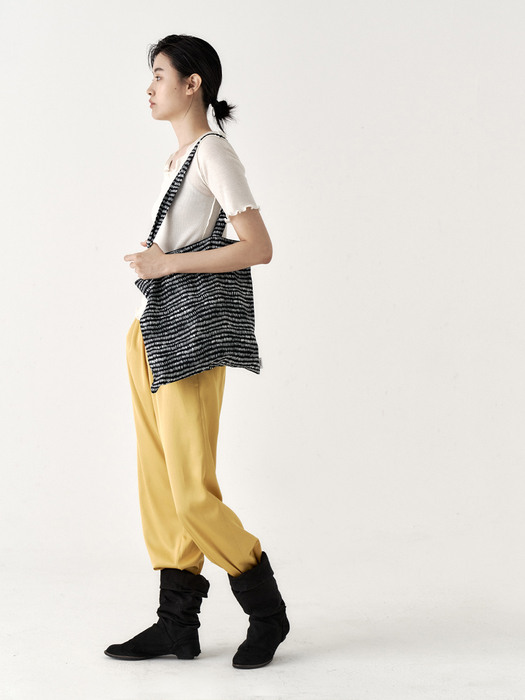 DOTTED ECO BAG (BLACK)