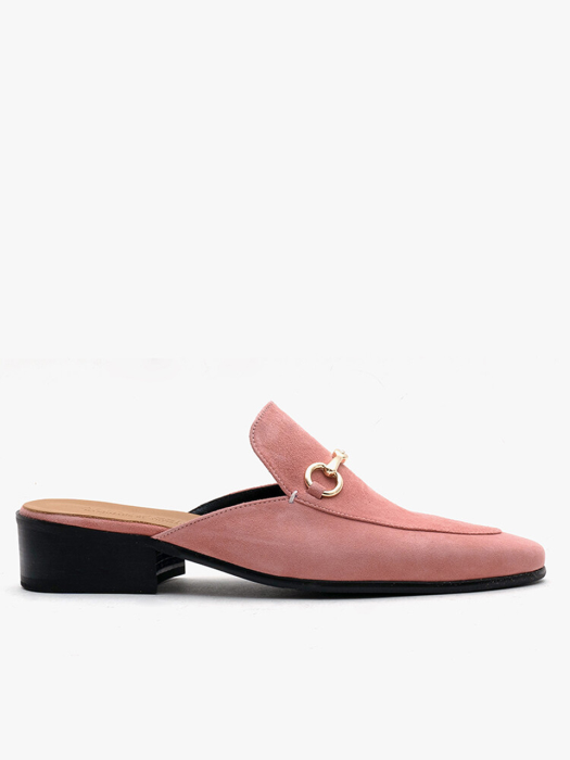 ALC002 Luce_Horsebit Pink Suede