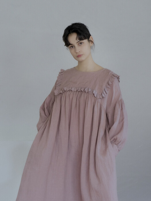 [Linen100%]French linen victoria dresses - 3color