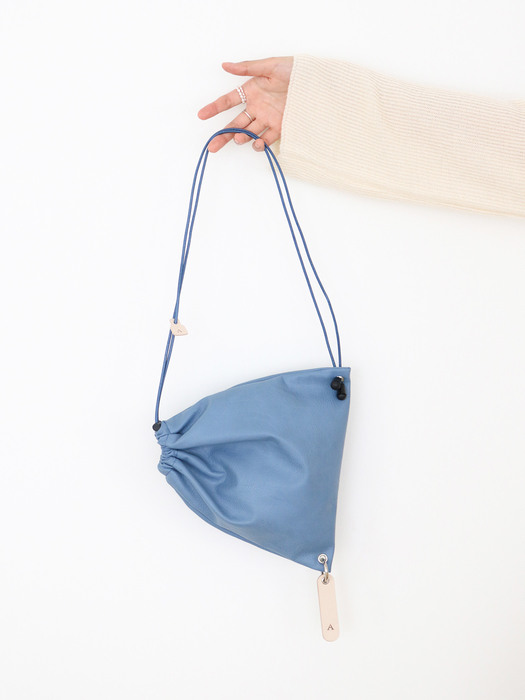 wrinkle bag (blue)