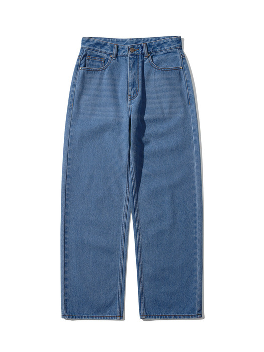 LOOSE WIDE DENIM PANTS [LIGHT BLUE]