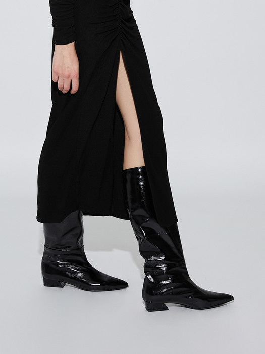 Iris Long Boots Black