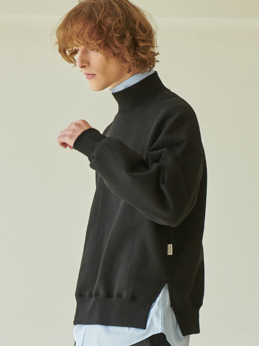 TA-130 B-TURTLE NECK MTM_BK