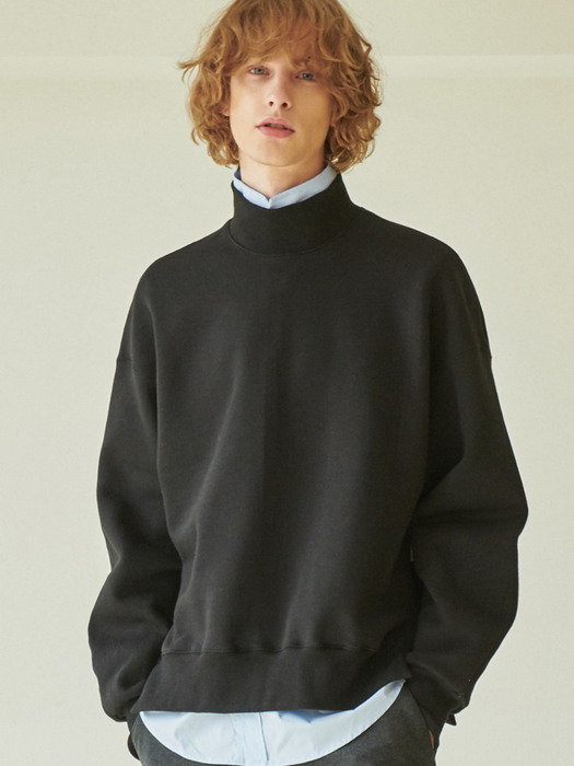 TA-130 B-TURTLE NECK MTM_BK