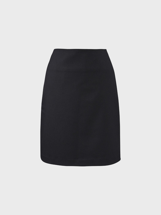 A-line mini skirt_black